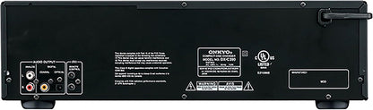 Onkyo DXC390 6-Disc CD Changer, Black