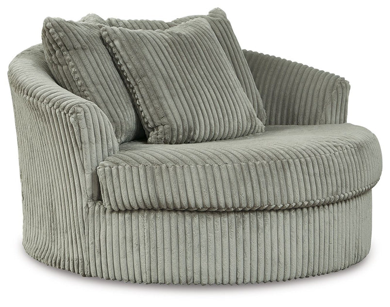 Oversized Swivel Accent Chair