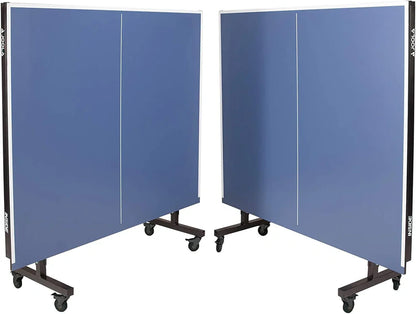 Inside Professional MDF Indoor Ping Pong Table with Quick Clamp Table Tennis Net and Post Set - 10 Minute Easy Assembly - Tournament Quality - Foldable with Single Player Playback Mode