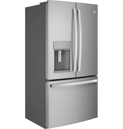 GE Profile™ Series ENERGY STAR® 27.7 Cu. Ft. Fingerprint Resistant French-Door Refrigerator with Hands-Free AutoFill