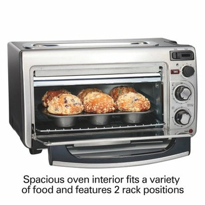Hamilton Beach 2 in 1 Oven & Toaster, Model# 31156