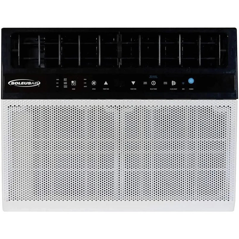 Soleus Air 8,000 BTU Hybrid (saddle) Window Air Conditioner with WiFi - 8,000 BTU (White)
