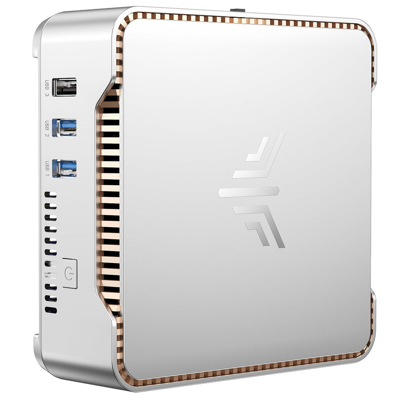 KAMRUI GK3Plus Mini PC, 16GB RAM 512GB M.2 SSD Mini Computers