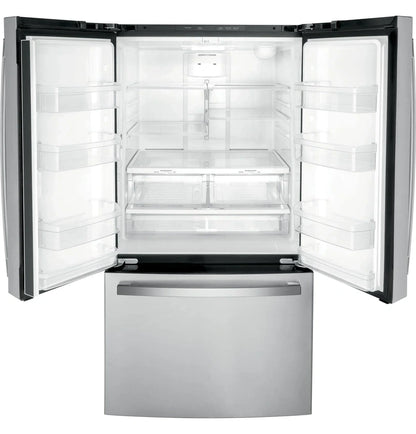 GE 27.0 Cu. ft. Fingerprint Resistant Stainless Steel French Door Refrigerator