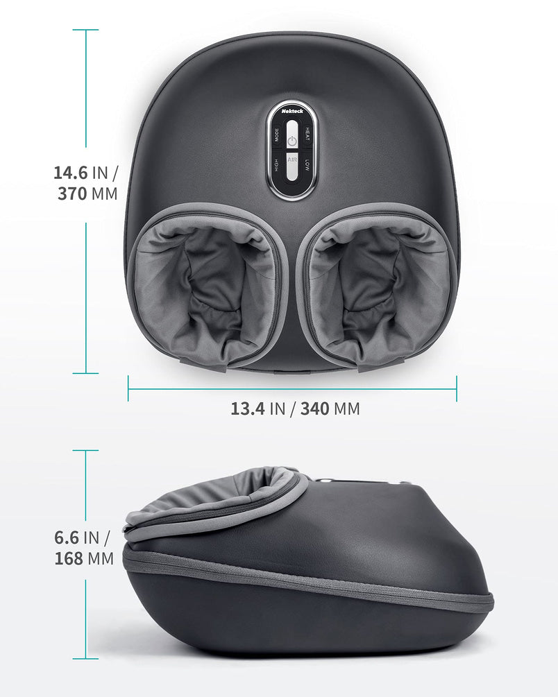 Nekteck Shiatsu Foot Massager Machine with Soothing Heat