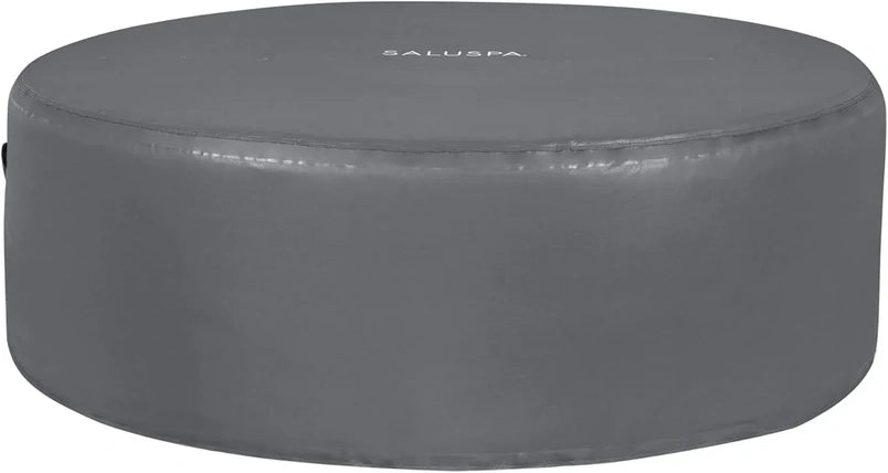 Inflatable Hot Tub Spa (71" x 26") | Portable Hot Tub with 2 Covers (1 Energy-Efficient Thermal Cover and 1 Standard Cover) | Fits Up to 2-4 Persons | Black