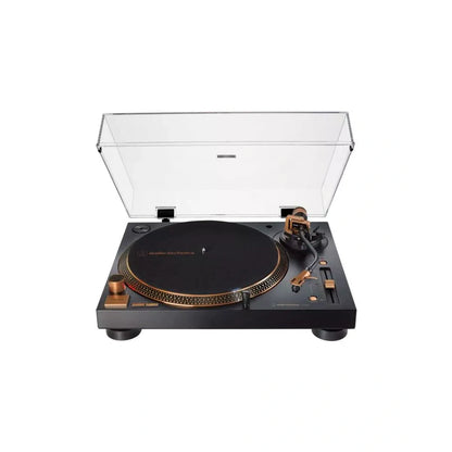 Audio Technica AT-LP120XUSB-BZ Direct Drive USB Turntable, Bronze 3-Speed Vinyl Player with Built-in Preamp and Digital Conversion
